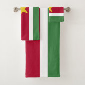 Suriname Flag Bad Handdoek (Insitu)