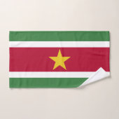 Suriname Flag Bad Handdoek (Handdoek)