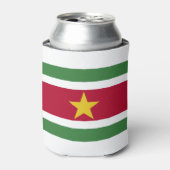 Suriname Flag Blikjeskoeler (Blikje Voorkant)