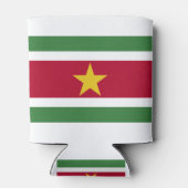 Suriname Flag Blikjeskoeler (Achterkant)