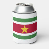 Suriname Flag Blikjeskoeler (Blikje Achterkant)