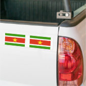 Suriname Flag Bumpersticker (Op Truck)