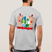 Suriname Flag Independence Celebration T-shirt (Achterkant)