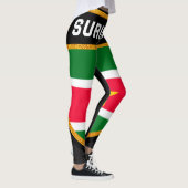 Suriname Flag Leggings (Rechts)