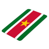 Suriname Flag Magneet (Linkerzijde)