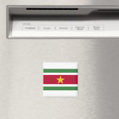 Suriname Flag Magneet (Insitu (Vaatwasser))