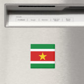 Suriname Flag Magnet (Insitu (Vaatwasser))