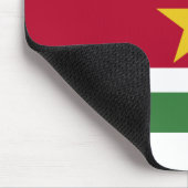 Suriname Flag Muismat (Hoek)
