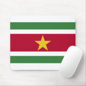 Suriname Flag Muismat (Met muis)