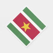 Suriname Flag Servet (Hoek)