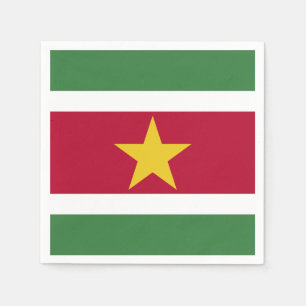Suriname Flag Servet