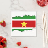 Suriname Flag | Servetten (Insitu)
