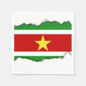 Suriname Flag | Servetten (Voorkant)