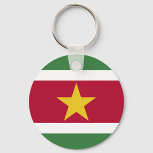 Suriname Flag Sleutelhanger