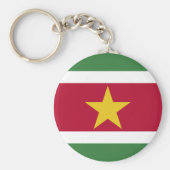 Suriname Flag Sleutelhanger (Voorkant)