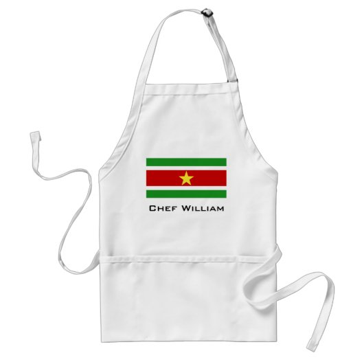 Suriname Flag | Standaard Schort (Voorkant)