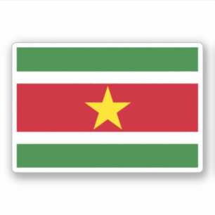 Suriname Flag Sticker