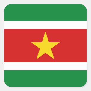 Suriname Flag Sticker