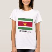 Suriname Flag T-shirt (Voorkant)