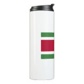 Suriname Flag Thermosbeker (Gedraaid links)