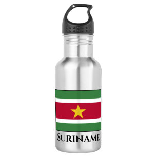 Suriname Flag Waterfles