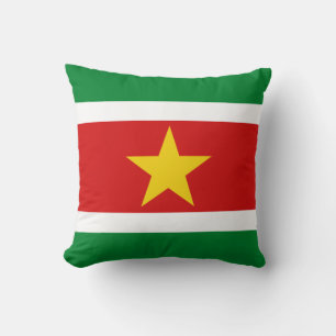 Suriname Flag x Vlag Pillow Kussen
