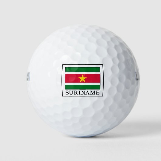 Suriname Golfballen (Voorkant)