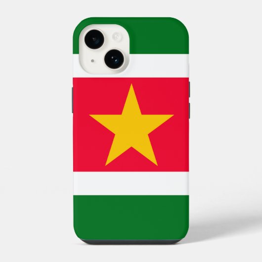 Suriname iPhone Hoesje (Achterkant)
