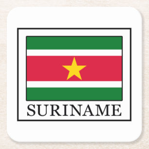 Suriname Kartonnen Onderzetters