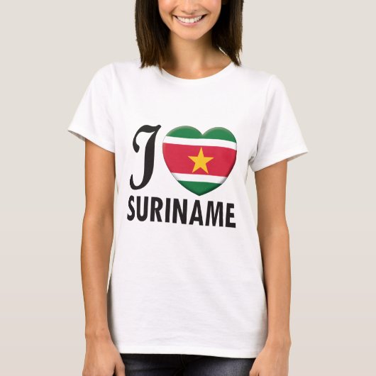 Suriname Love T-shirt (Voorkant)