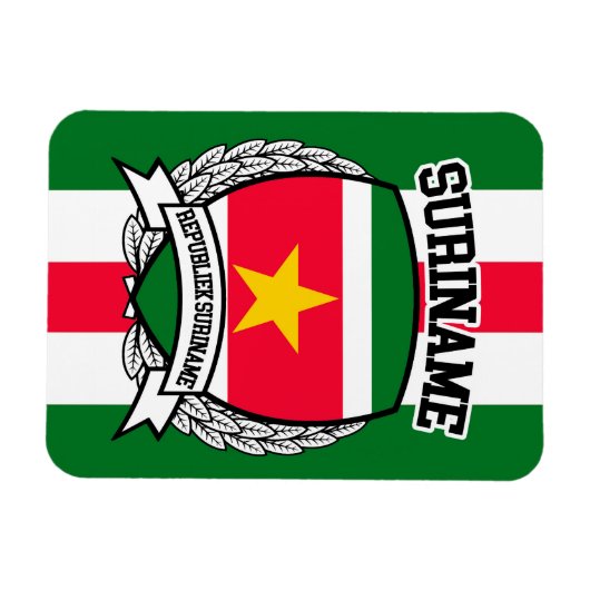 Suriname Magneet (Horizontaal)