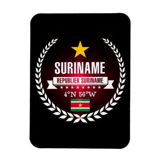 Suriname Magneet (Verticaal)