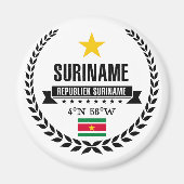 Suriname Magneet (Voorkant)
