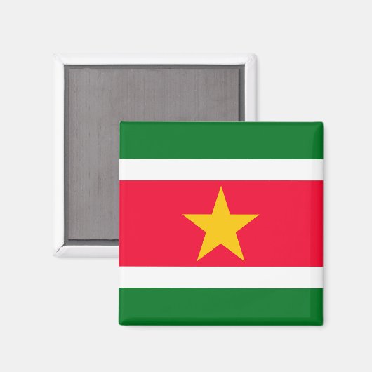 Suriname Magneet (Voorkant / Achterkant)