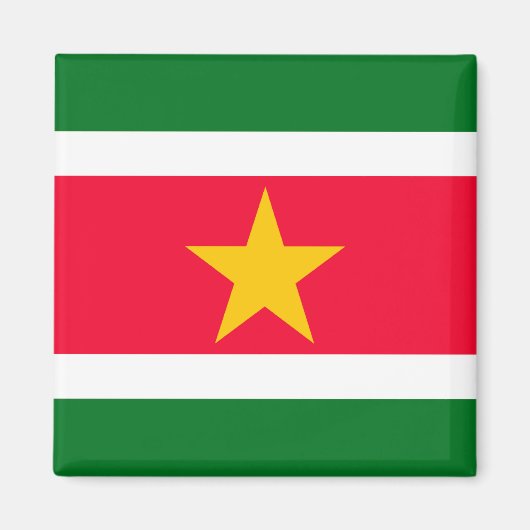 Suriname Magneet (Voorkant)