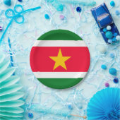 Suriname Papieren Bordje (Feest)