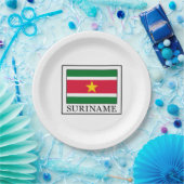 Suriname Papieren Bordje (Feest)
