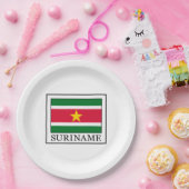 Suriname Papieren Bordje (Feest)