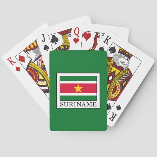 Suriname Pokerkaarten (Achterkant)