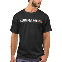 Suriname Pride Flag Symbool T-shirt