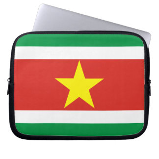 "Suriname Pride"-laptophoes Laptop Sleeve