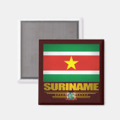 "Suriname Pride" Magneet (Voorkant / Achterkant)