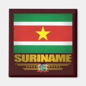 "Suriname Pride" Magneet (Voorkant)