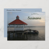 Suriname River Suriname Briefkaart (Voorkant / Achterkant)