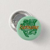 Suriname Ronde Button 3,2 Cm (Voorkant /achterkant)