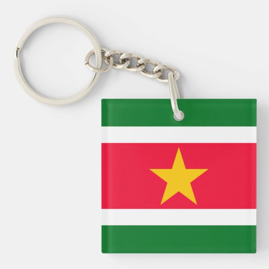 Suriname Sleutelhanger (Voorkant)
