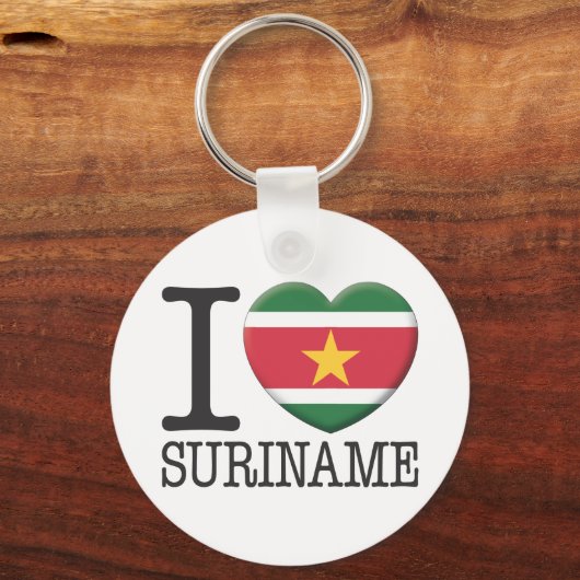 Suriname Sleutelhanger (Voorkant)