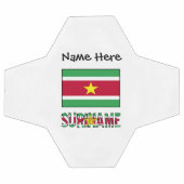 Suriname Surinaamse vlag gepersonaliseerd Voetbal (Enkel)