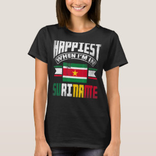 Suriname Suriname het gelukkigst als ik in S T-shirt