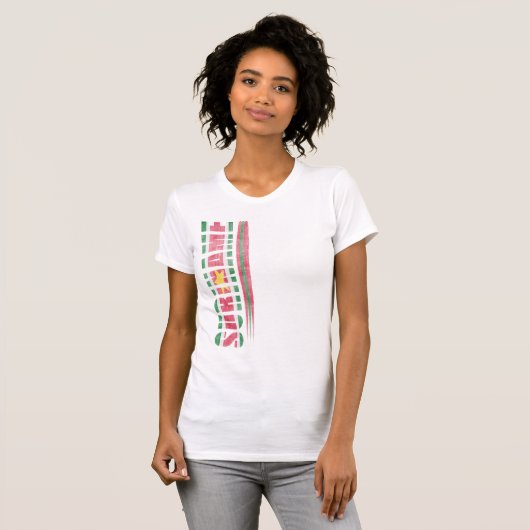 Suriname T-shirt (Voorkant volledig)